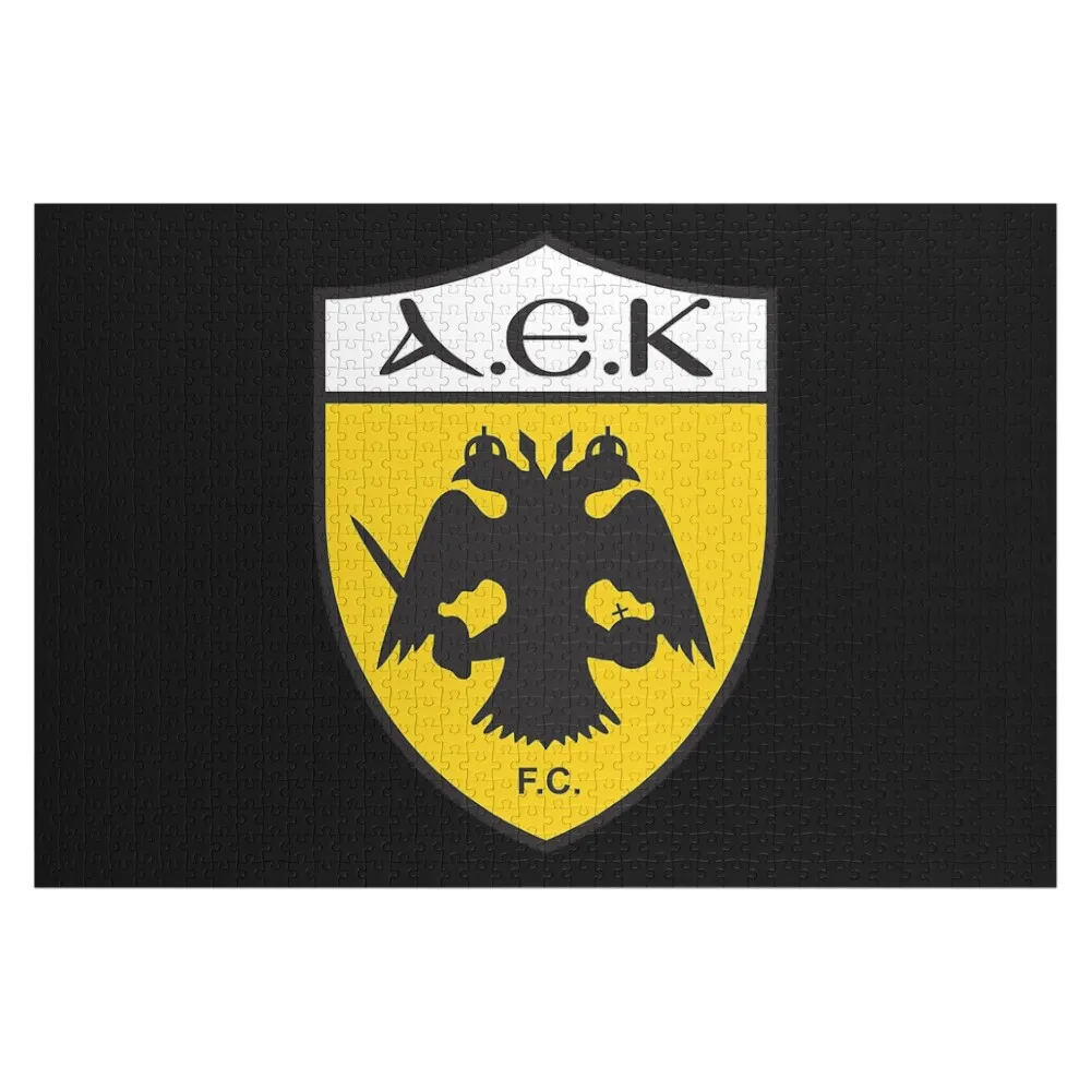 AEK ATHENS Jigsaw Puzzle Personalised Custom Name Child Toy Customized Toys For Kids Custom Photo Puzzle