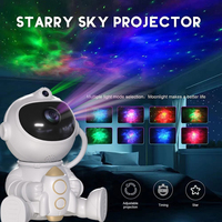 Star Projector Galaxy Night Light Astronaut Space Projector Starry Nebula Ceiling LED Lamp for Bedroom Home Decorative Kids Gift