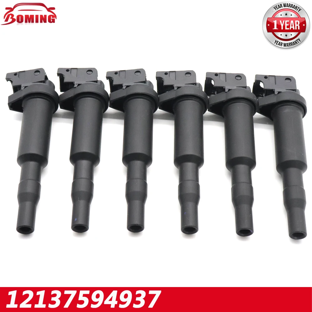 12137594937 New Ignition Coil Replacement For BMW 325I 325Ci 328I 330Ci 335I 525I For BMW X3 X5 M5 M6 Z4 0221504470 12137562744