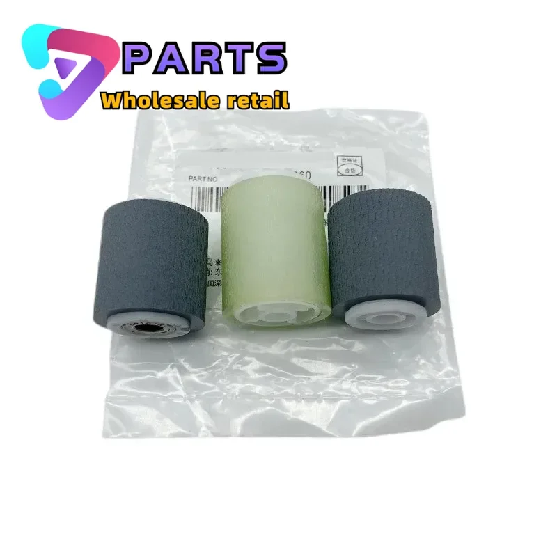 1SETS 6LE502970 6LE502960 Original Feed Paper Wheel Roller For Toshiba 4508A 5008A 3008A 2508A 3508A ADF Pickup Roller