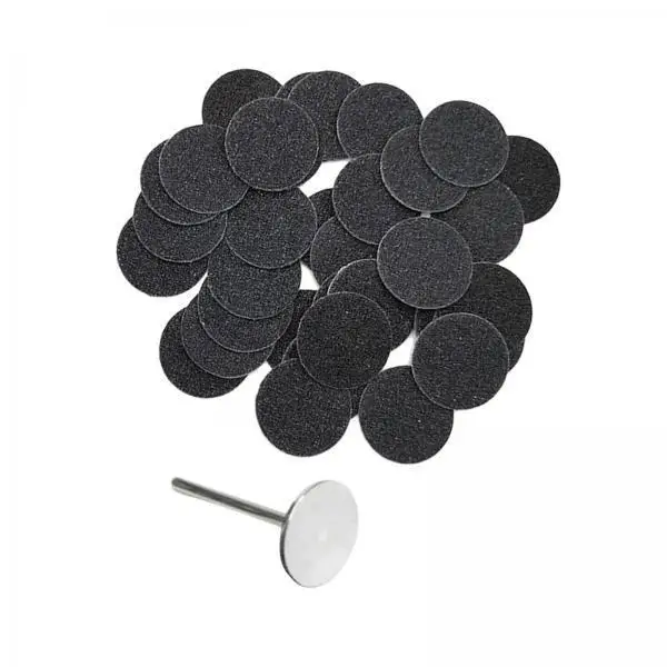 

Сменные абразивные диски для педикюрного аппарата, 25 мм, одноразовые, грубая зернистость, для электрической шлифовальной машинки для ног, для домашнего спа