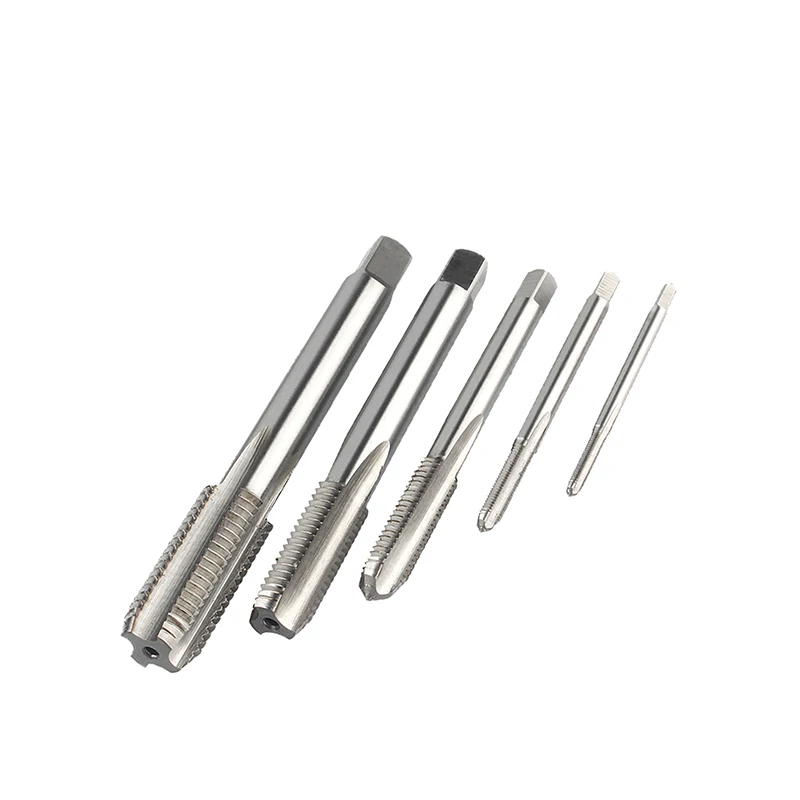 HSS Fine Thread Taps, Metric M3-M20 Hand & Machine Tapping Tools, Precision Internal Thread Processing Drill Bits
