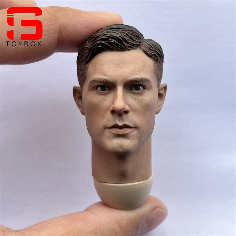 1/6 Scale German Honor Guard Glockenspiel Player Head Sculpt Carving Model Fit 12'' Male Soldier Action Figure Body Dolls