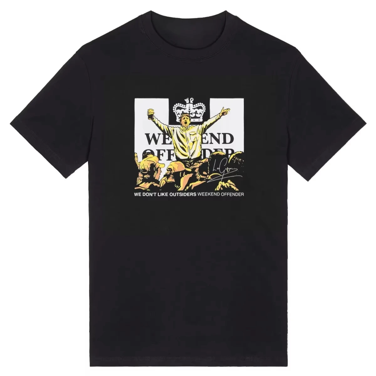 2026 new Weekend print T-shirt - Men's and Women's Universal Short Sleeve Fashion Luxurious Casual Retro T-shirt