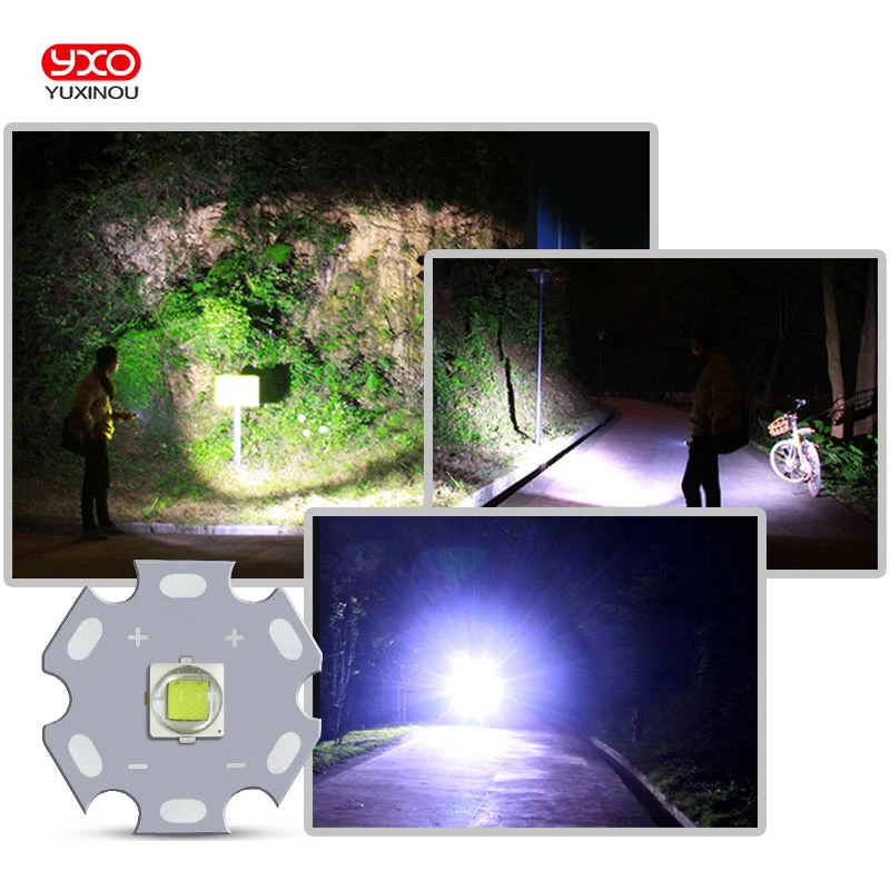 1 PCS XML2 LED XM-L2 T6 U2 10W WHITE Neutral White Warm White High Power LED Emitter with 12mm 14mm 16mm 20mm PCB for DIY