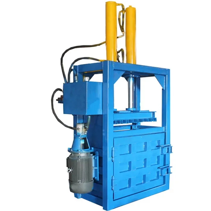 for Vertical Hydraulic Aluminum Can Baler  waste paper baler machine used for clothing Carton Compress