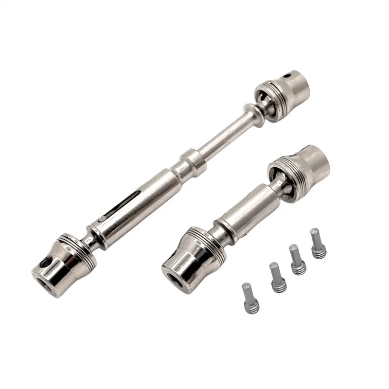 

RC Car Metal Upgrade Front And Rear Drive shafts Parts Fit For MJX 1/12 H12Y H12Y+ Remote Control Car