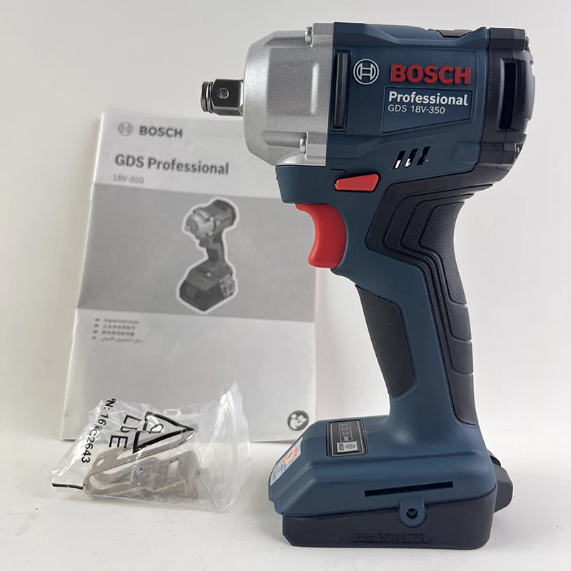 Bosch Electric Wrench Large Torque Adjustable GDS18V-350 Brushless Lithium Impact Wrench Power Tool