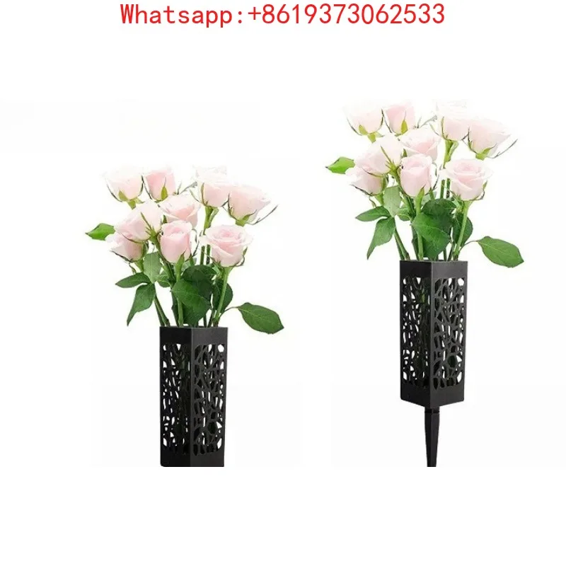 

Простые и красивые цветочные корзины для домашнего сада, китайские ажурные корзины для цветов, 10 шт.