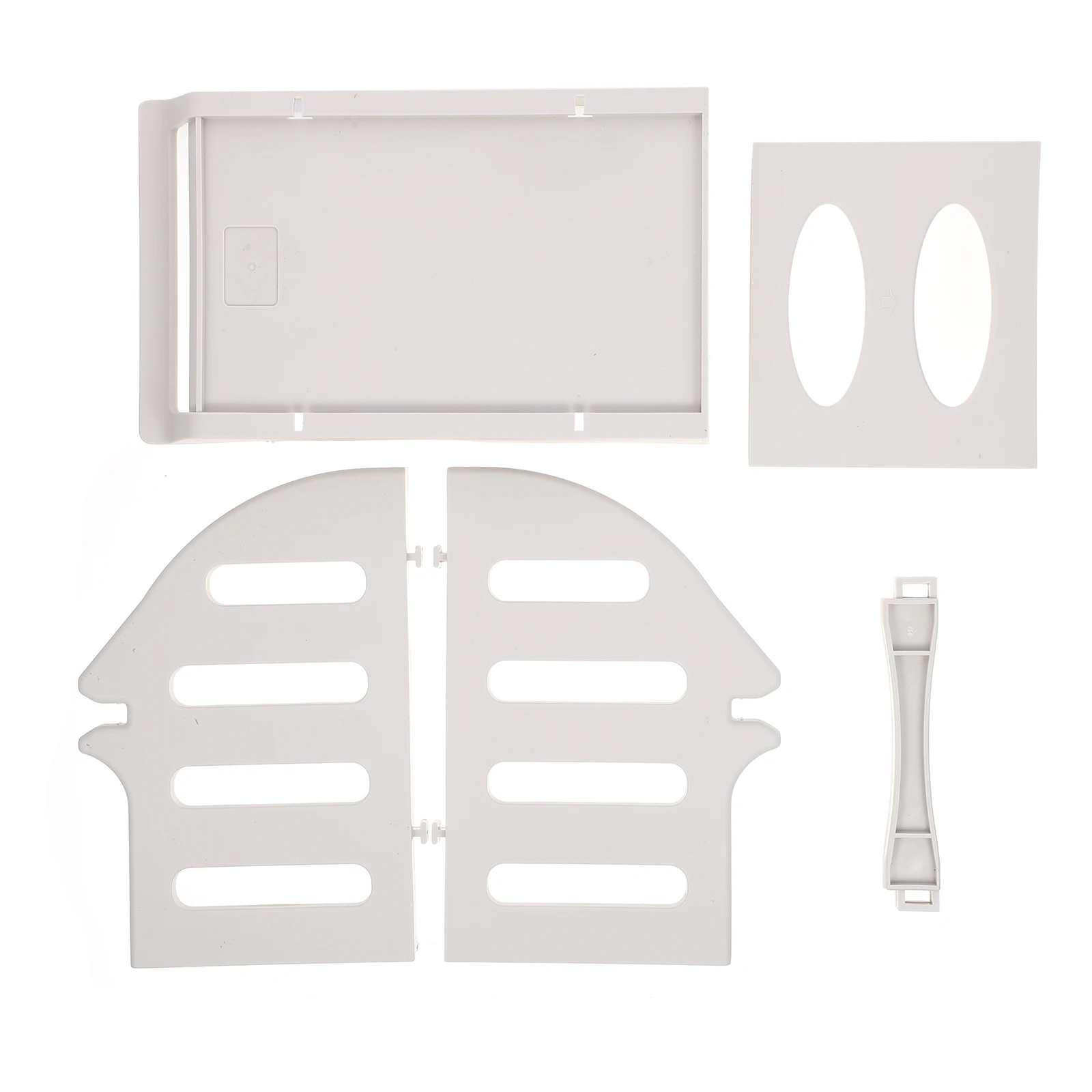 

Plastic Label Holder for Stickers Dual Use Thermal Printer Shipping Dispenser Fanfold Stand Standard Size Easy Assembly