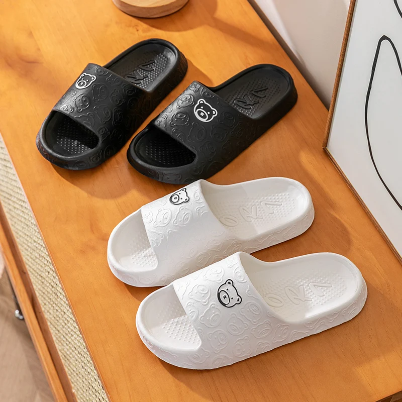 

Summer Slippers Women Fashion Sandals Indoor Bedroom Non Slip Slides Men Ultralight Beach Shoes Comfortable Solid Orginal EVA