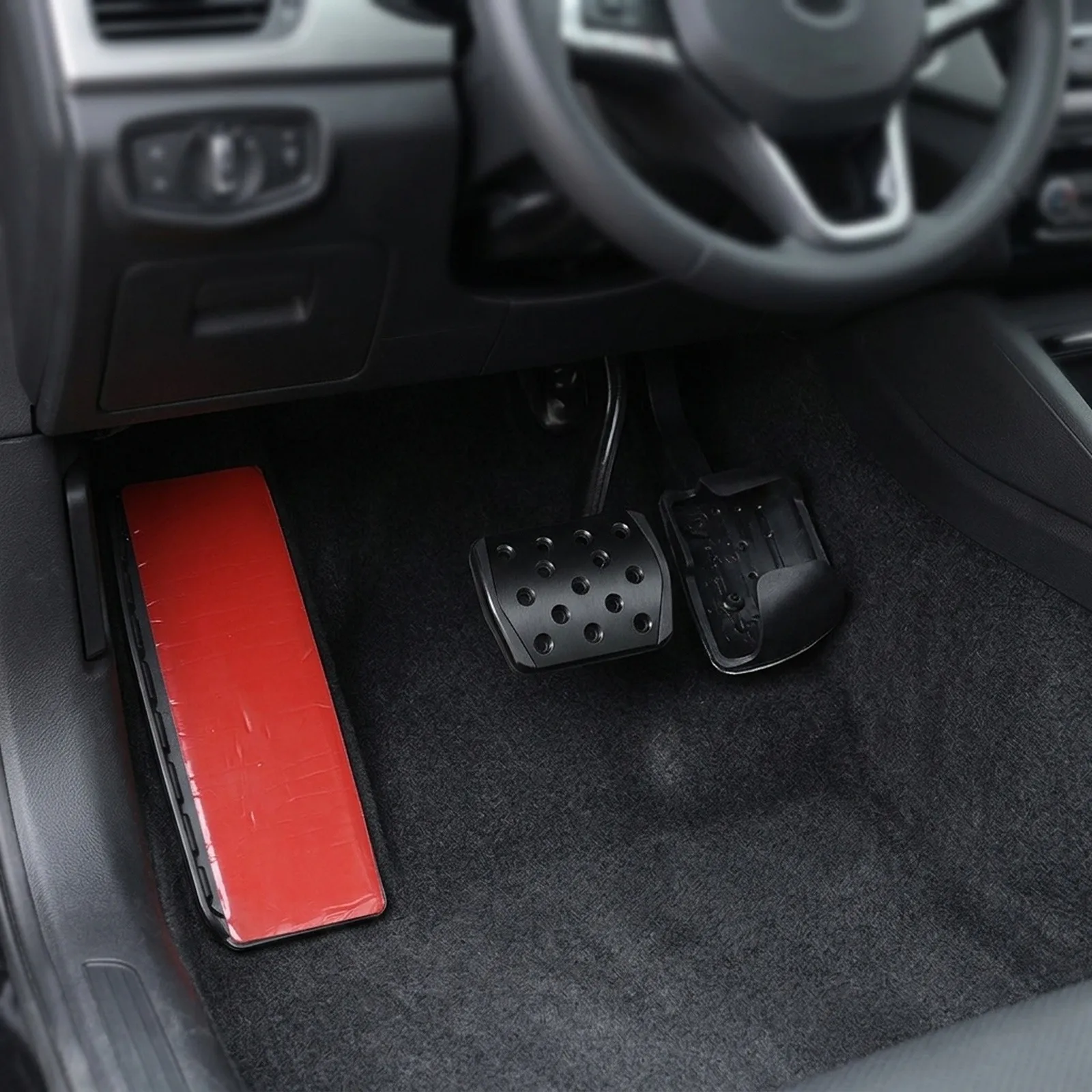 Textured Grip Pedals Stainless Steel Pedal Set Enhanced Traction Features Long-Lasting Performance Perfect Fitment For SKODA