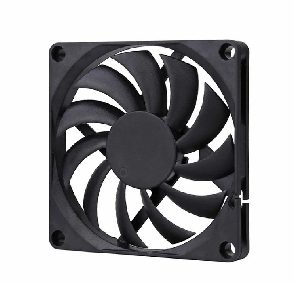 Brushless Cooling Fan 8010 Cooling Fan 5V 12V 24V 2 Pin 80x80x10mm Pc Computer CPU System Heatsink