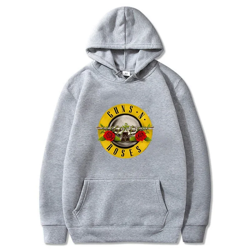 

Мужские толстовки с принтом Guns N Roses Hard Rock Band, мужские и женские пуловеры в стиле хип-хоп, музыкальная одежда, модная, удобная, повседневная
