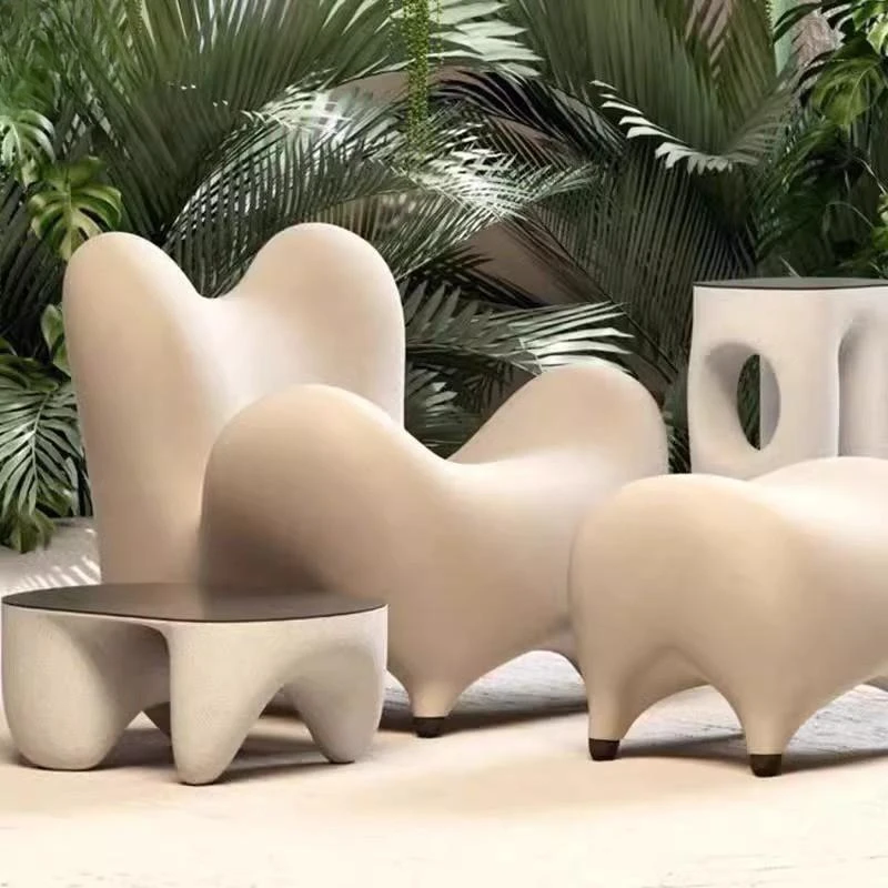 Nordisch, Designer, Stil, Kunst, neu, Wohnzimmer-Internet-Promi-Liegestuhl