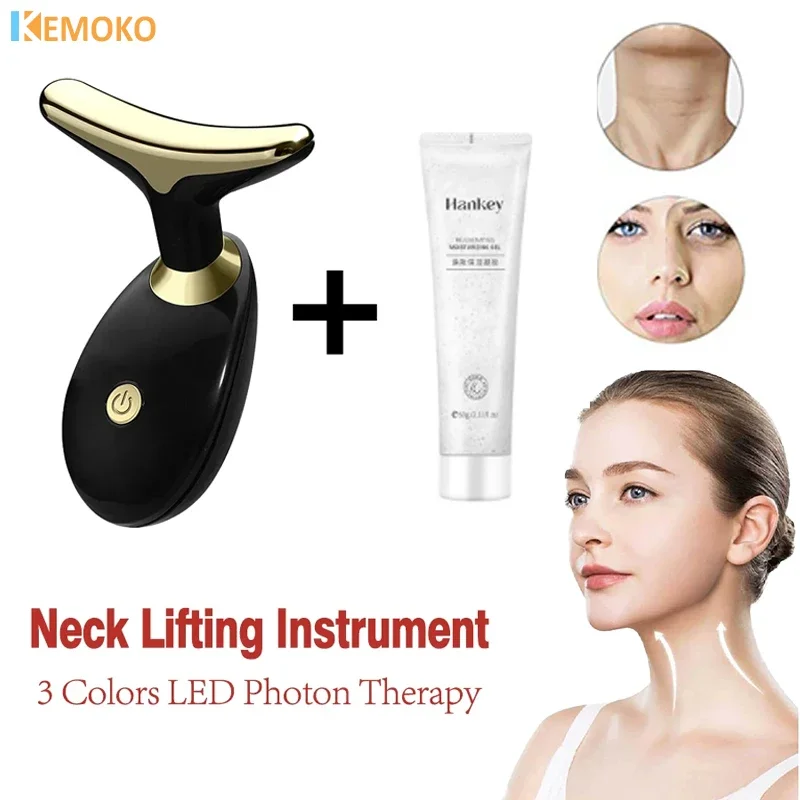 

Face Machine Neck Lifting Beauty Anti Wrinkle Facial Massager Skin Rejuvenation Vibrator Microcurrent Therapy Anti Wrinkle Chin