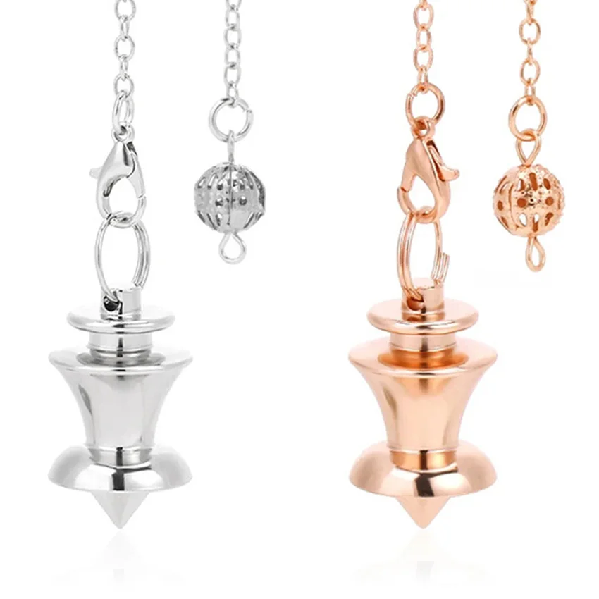 

Copper Metal Thallo Pendant Pendulums For Healing Reiki Fortune Telling Dowsing Divination Pendant Pendulos Pendule Divinatory
