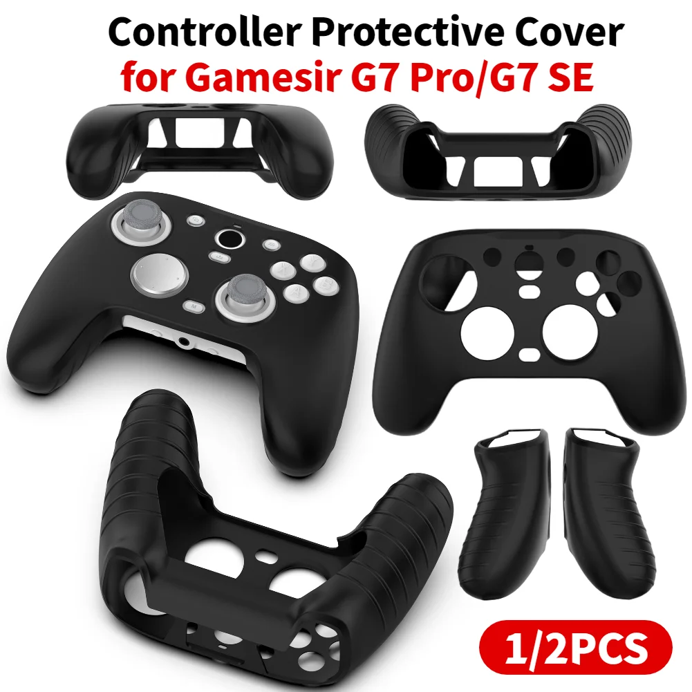 Für GameSir G7 Pro/G7 SE Gaming-Controller Silikon-Schutzhülle Anti-Sturz Staubdichte Weiche Schutzhülle Spielzubehör
