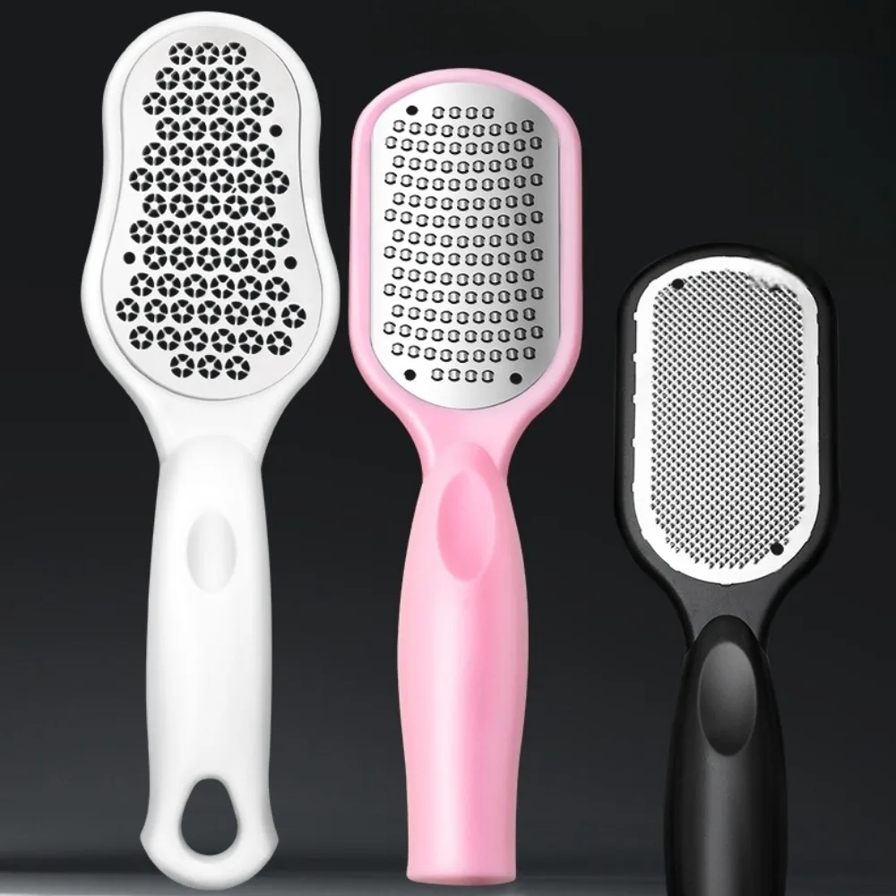 Lima per piedi in acciaio inossidabile Rimozione calli Strumenti per pedicure facili da usare Appeso Rimozione della pelle morta a prova di spruzzi per pelli dure