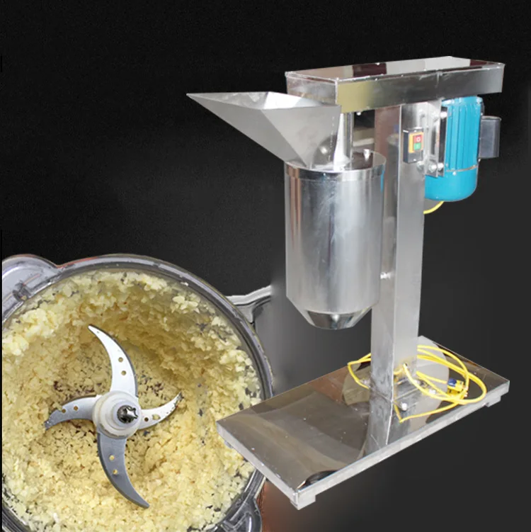 Commercial Chilli Ginger Paste Maker Onion Sweet Potato Puree Mashed Potato Electric Ginger Garlic Paste Making Machine