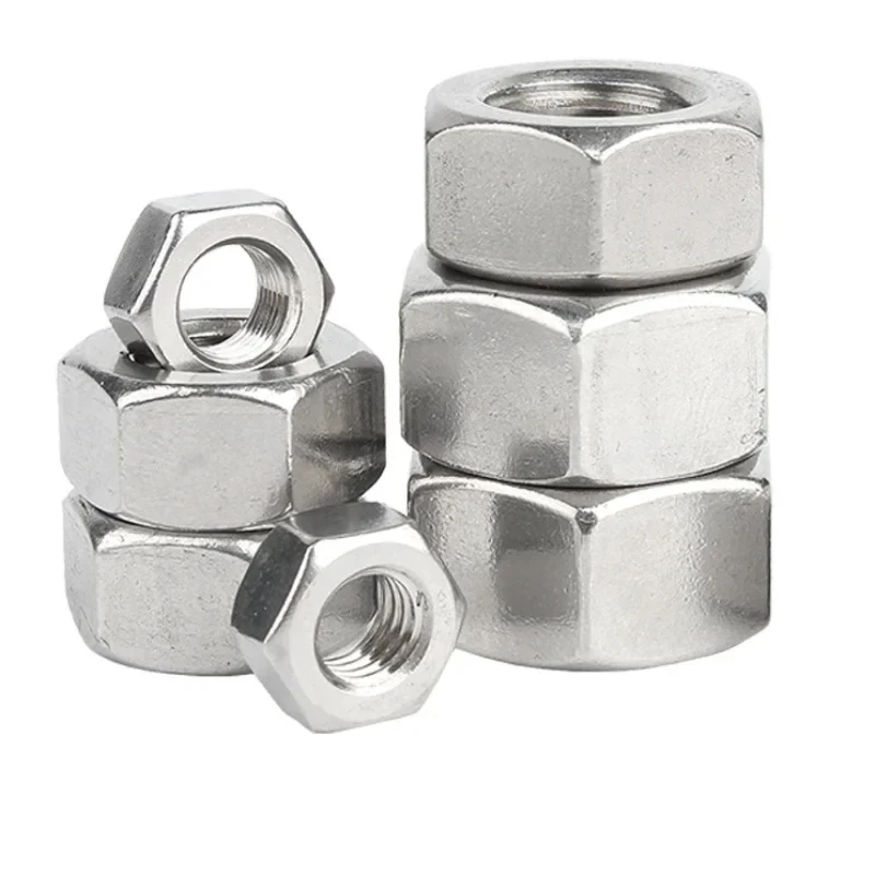 

M3 M4 M5 M6 M8 M10 M12 M14 M16 M20 Left Hand Thread Hexagon Nut 304 Stainless Steel Reverse Thread Locking Fastener
