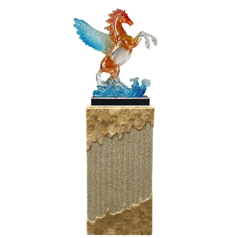 CX modern light luxury zodiac has been successfully landing ornaments business gifts office front desk decoration