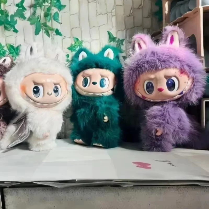 

Лидер продаж, реплика 38 см, Monster Labubu Zimomo Angel, креативная фигурка «сделай сам», виниловая кукла, кулон, модель, коллекция, орнамент, игрушка, подарки