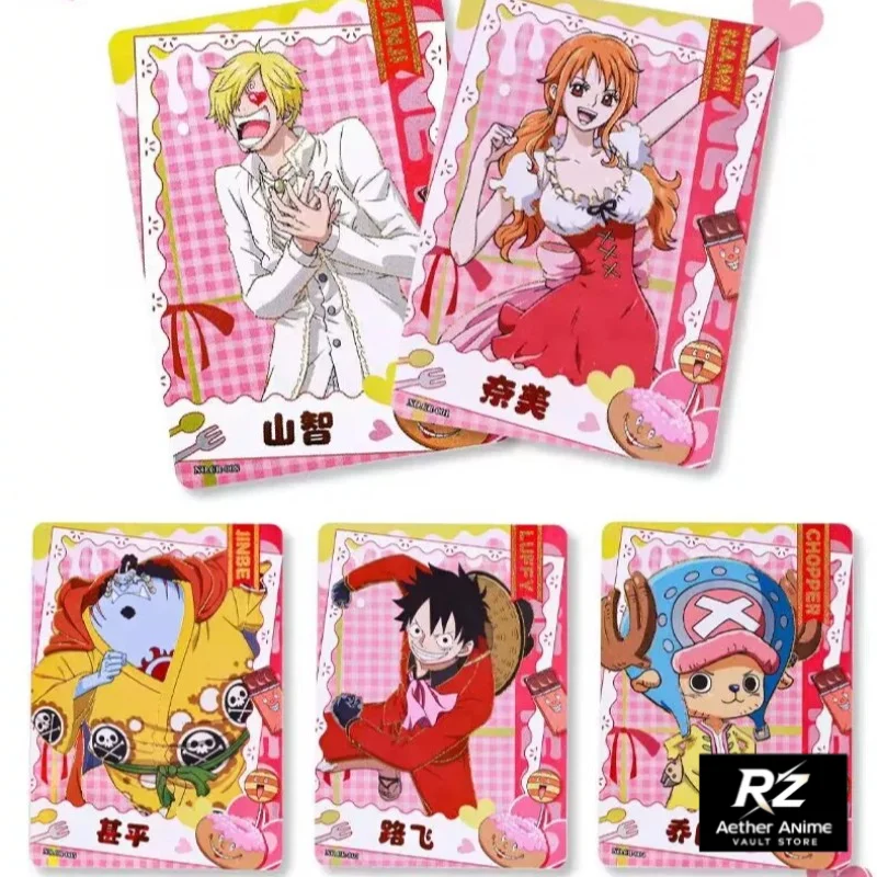 ONE PIECE Voyage Log First Edition Collectible Card Cartoon Monkey D. Luffy Polaroid Card Anime Merchandise Full Box Trendy Toy