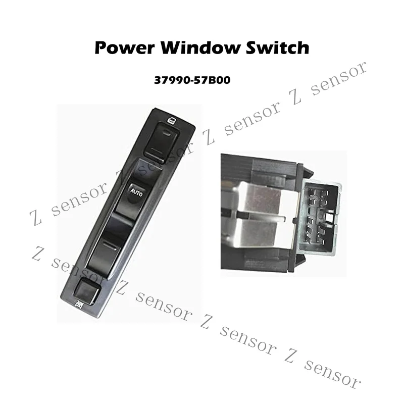 Z+ Power Window Control Switch for 37990-57B00 Suzuki Vitara Sidekick Geo 1992-1998