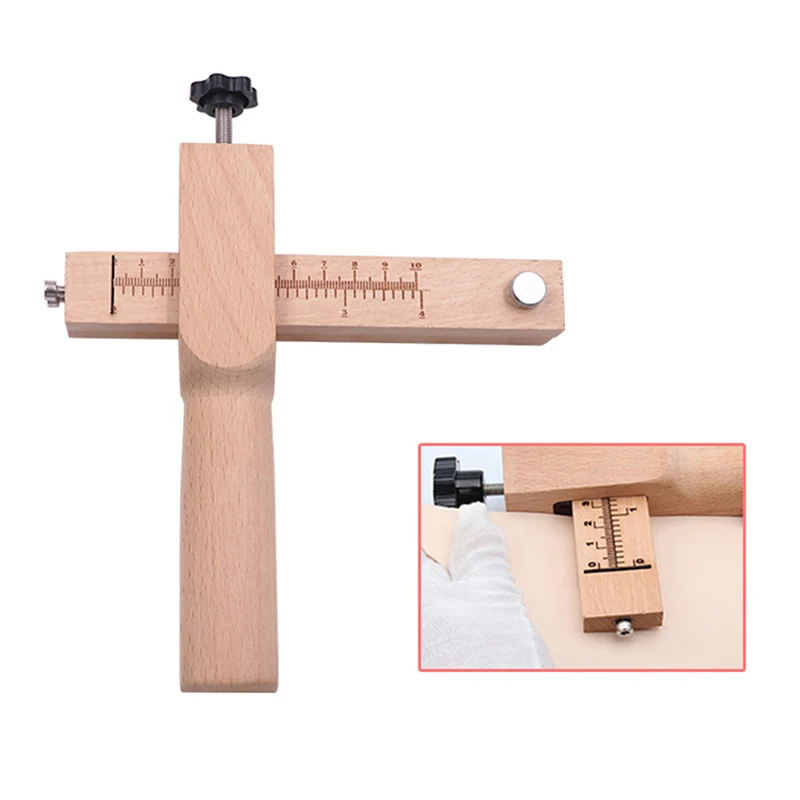 Leather Strap Cutter, Strip and Strap Leather DIY Hand Cutting Tool Adjustable with Blades Leather Craft Cutter Strap