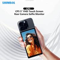 SHIMBOL CP5 5inch Touch Screen Monitor Screen for using phone rear camera for Smartphone Selfie Vlog Live Stream Video Recording