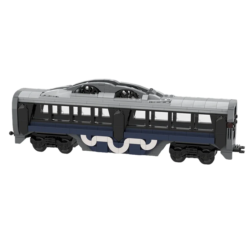 454pcs MOC FFVIII Intercontinental Train City Trains Model Building Blocks Christmas Gifts Architecture Toys Education Brick