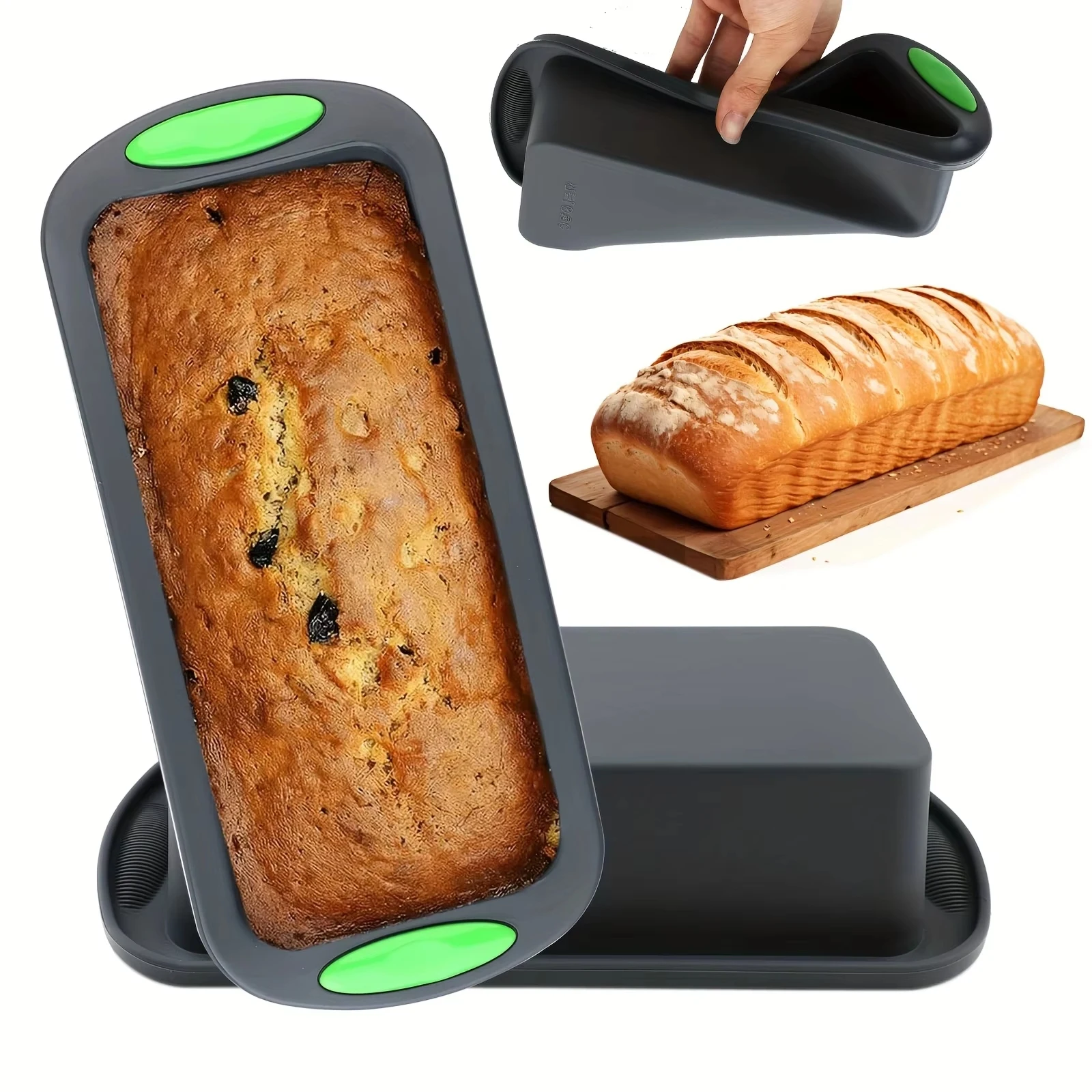 Moule à pain créatif de forme originale, peut être utilisé pour faire des muffins, du pain, des tartes, des gâteaux, du chocolat, de la gelée, etc.