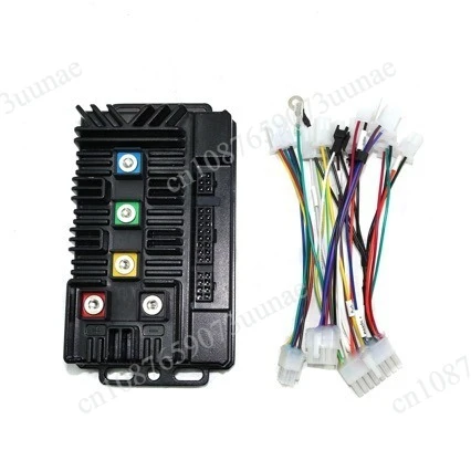 48V/60V/72V High Power 2000W Electric Bike Controller Brushless 60A Self-Learning Electric Vehicle Controller