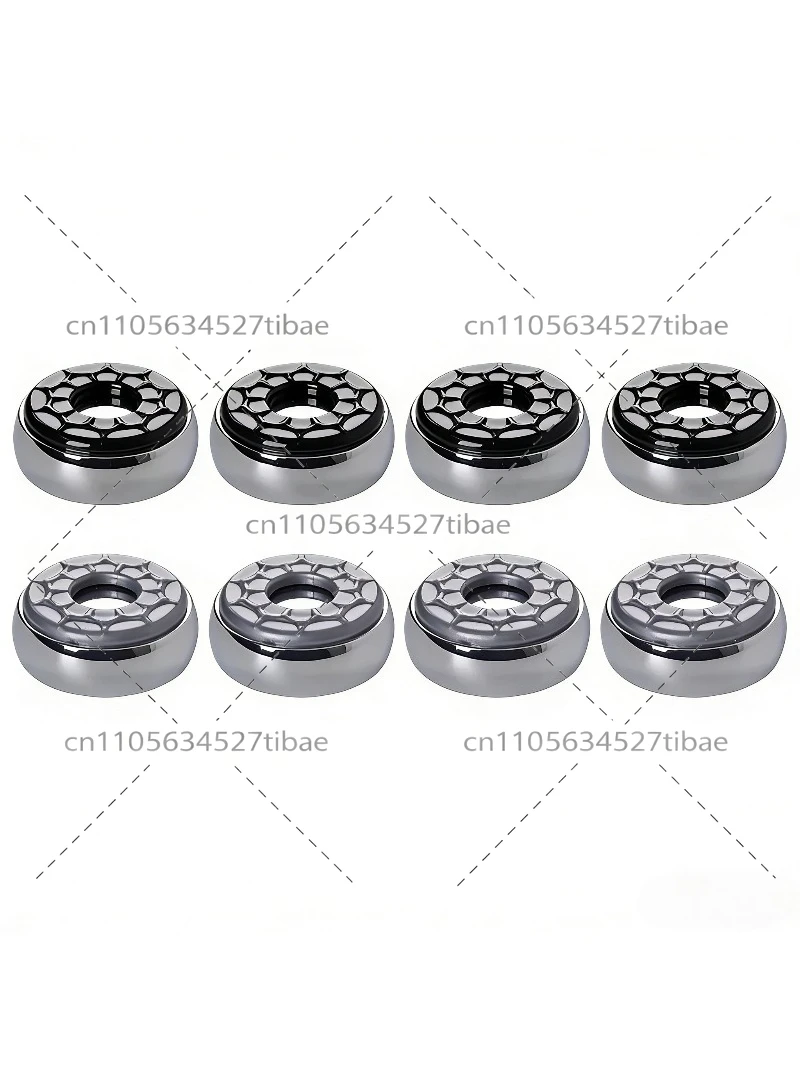 High-grade 53mm Diameter Shuffleboard Ball Cake, Sand Arc Shuffleboard Ball 8 Sets of 4 Blue 4 Red