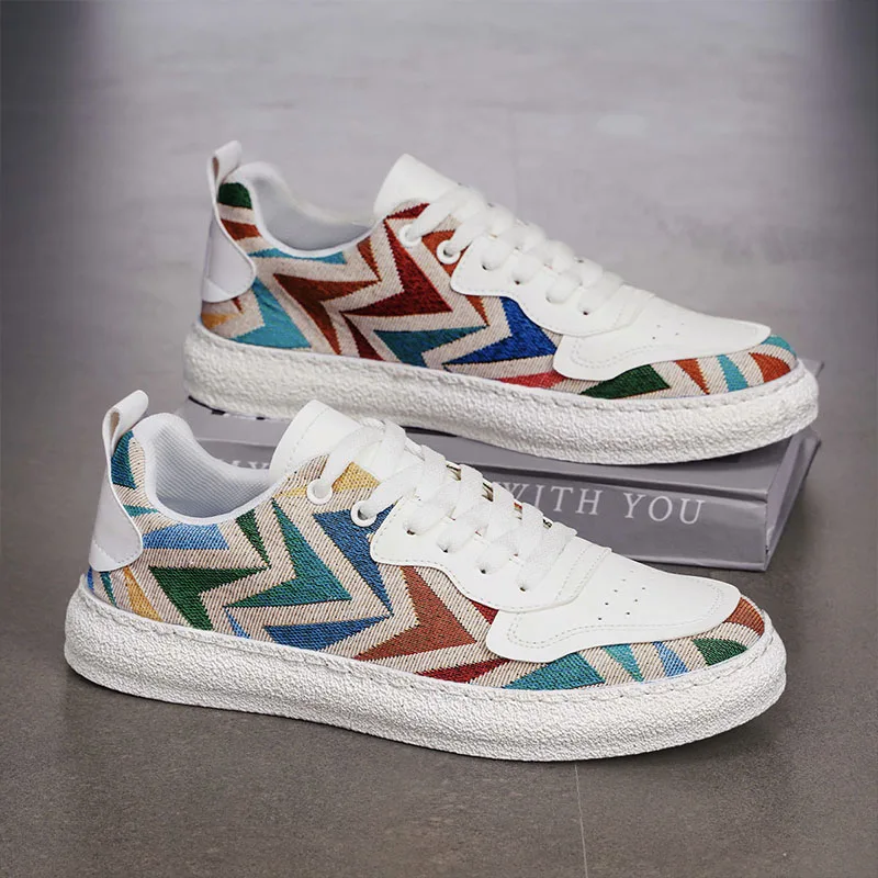 

Модная легкая и удобная парусиновая обувь, осень 202, новейшая мужская повседневная обувь, четыре сезона, износостойкая нескользящая мужская обувь на плоской подошве