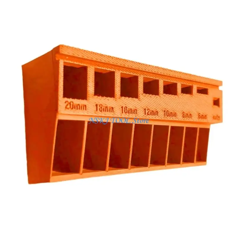 L8RC Label Ready Nut Screw Sorting Box Multiple Layer Transportable Workshop Storage Container