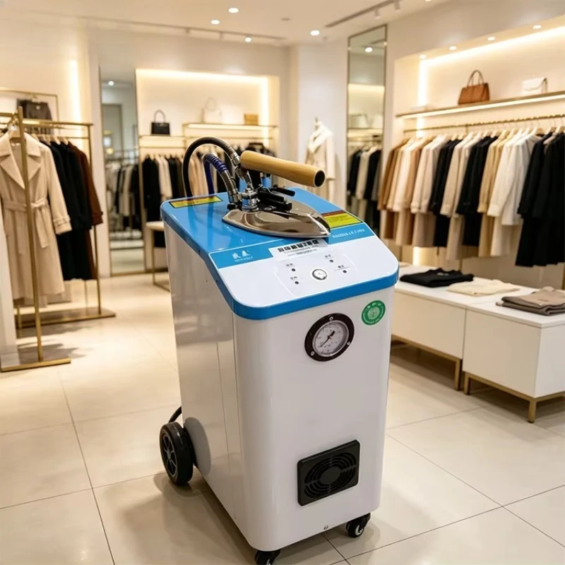 New Large Industrial Garment Steamer High Efficiency Wrinkle Removal for Clothing Store Curtain Shop and Textile Processing