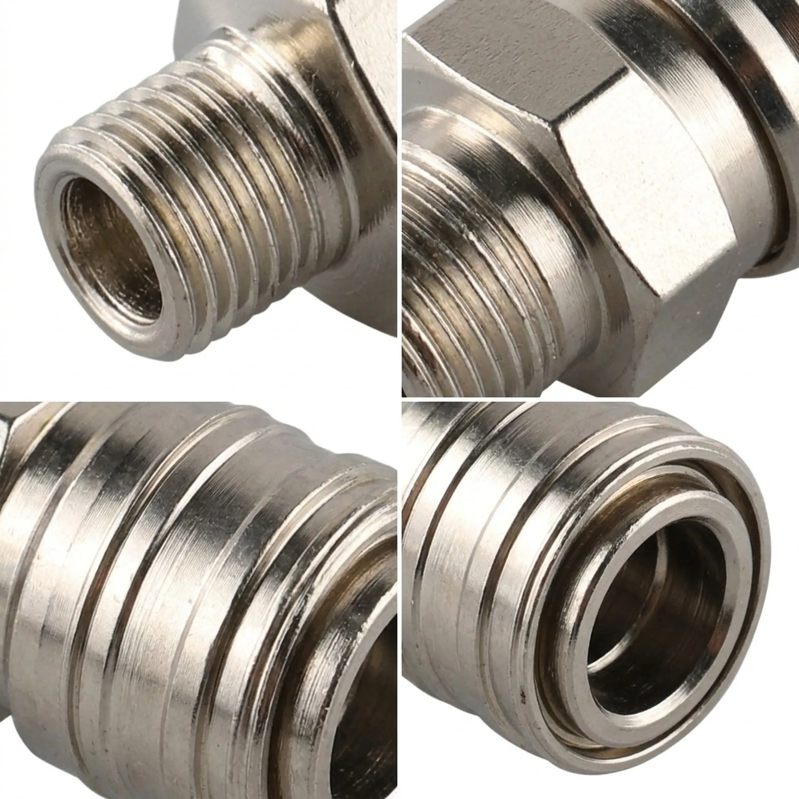 Euro Style 1/4 inch Female for Quick Release Connector for Air Compressor Hose Hookup and Industrial Pneumatic Applications