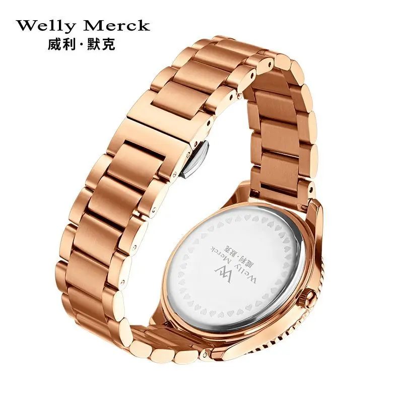 Genuine Welly Merck Ladies Fashion Watches Girl's Quartz Watches