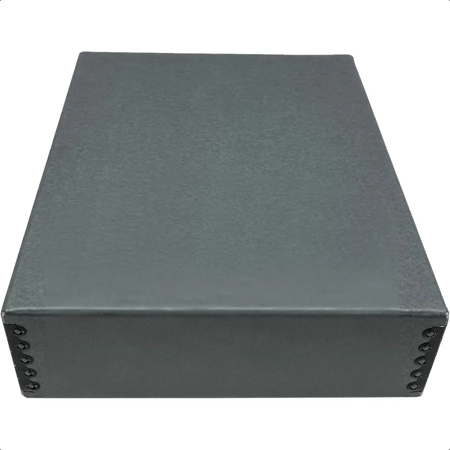 

Archival Storage Box AcidFree Drop Front Museum Box with Metal Edge for Storing Artwork Photos Documents Prints Arts And Crafts
