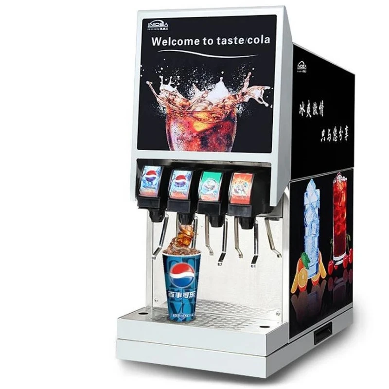 Cola Beverage Dispenser Vending Machines Carbonated Beverage Machine Commercial 4 Valve Adjustment Machine