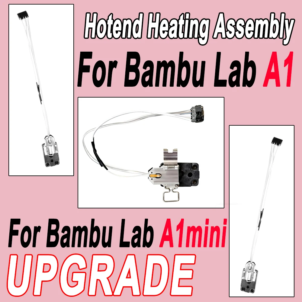 

Upgrade For Bambu Lab A1/A1mini Hotend Mounting Heating Assembly For Bambu Lab A1/A1 Mini Accessories