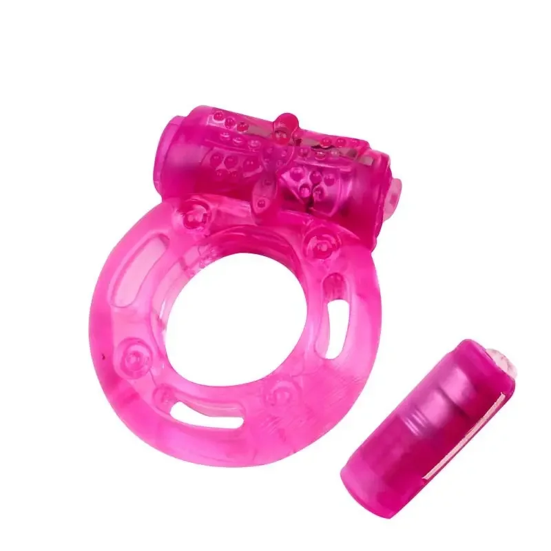 Anillo de silicona para pene, ropa interior Sexy manos libres para hombres, equipo de masturbación de clítoris, anillo Testicuzzi, vibrador para mujeres Bh's