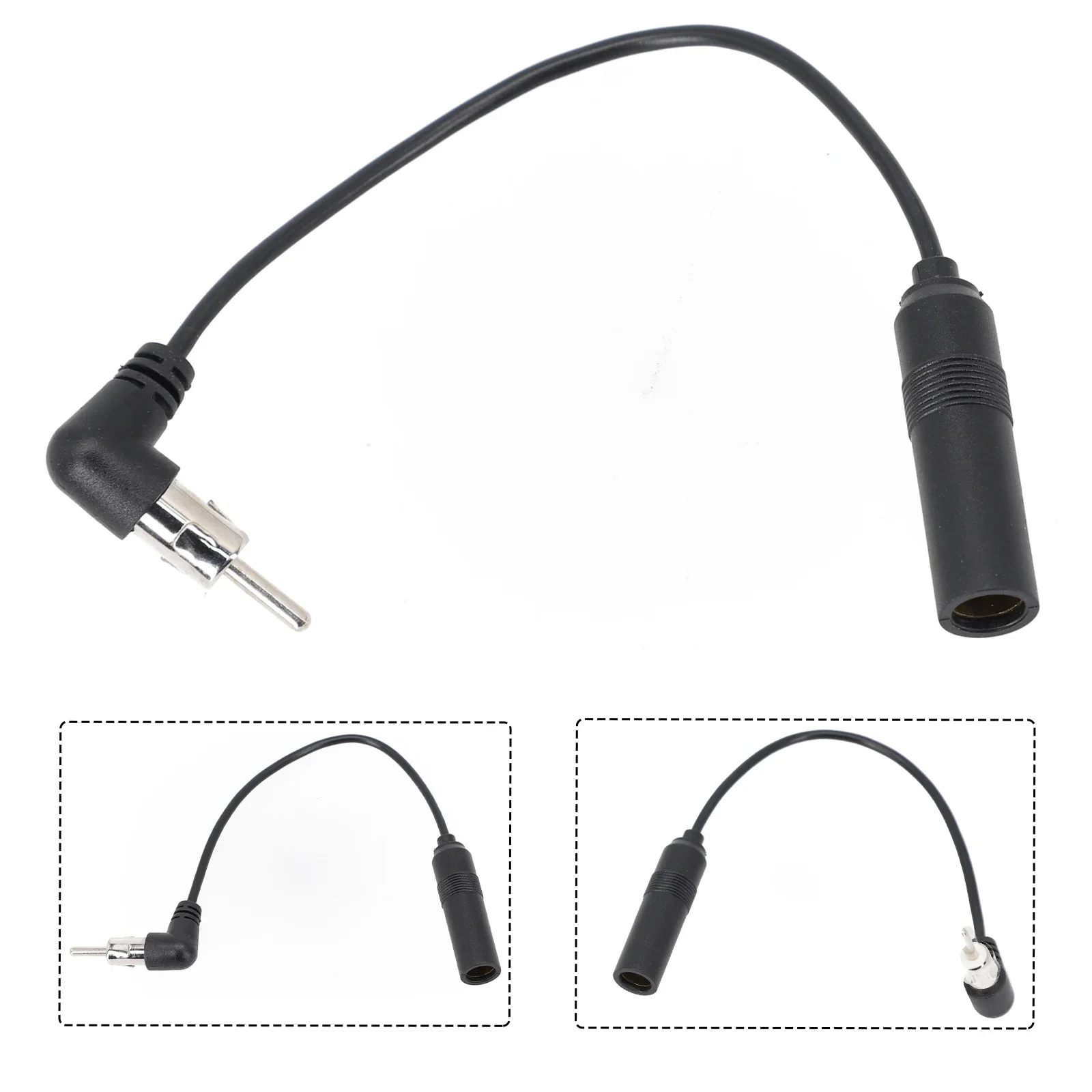 

20CM Car Radio Audio Installation FM/AM Antenna Adapter For Ford Wiring Cable DC 12V Car FM Extension Antenna Accessories