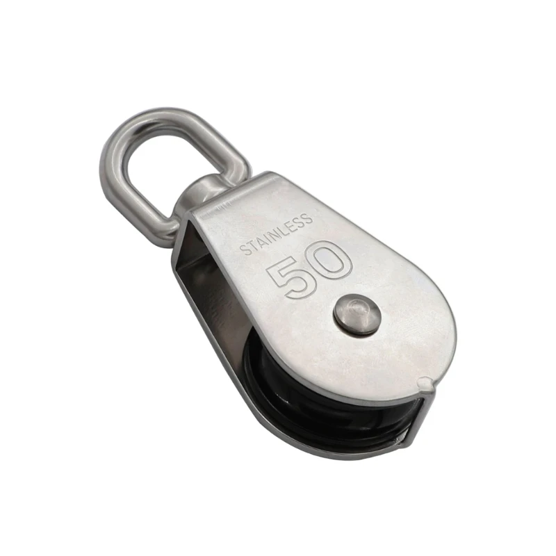 y1gd Corrosion Proof Stainless Steel Kayak Pulley System Easy Installation For Yacht Fishing Boat Water Sports Smooth Sailing