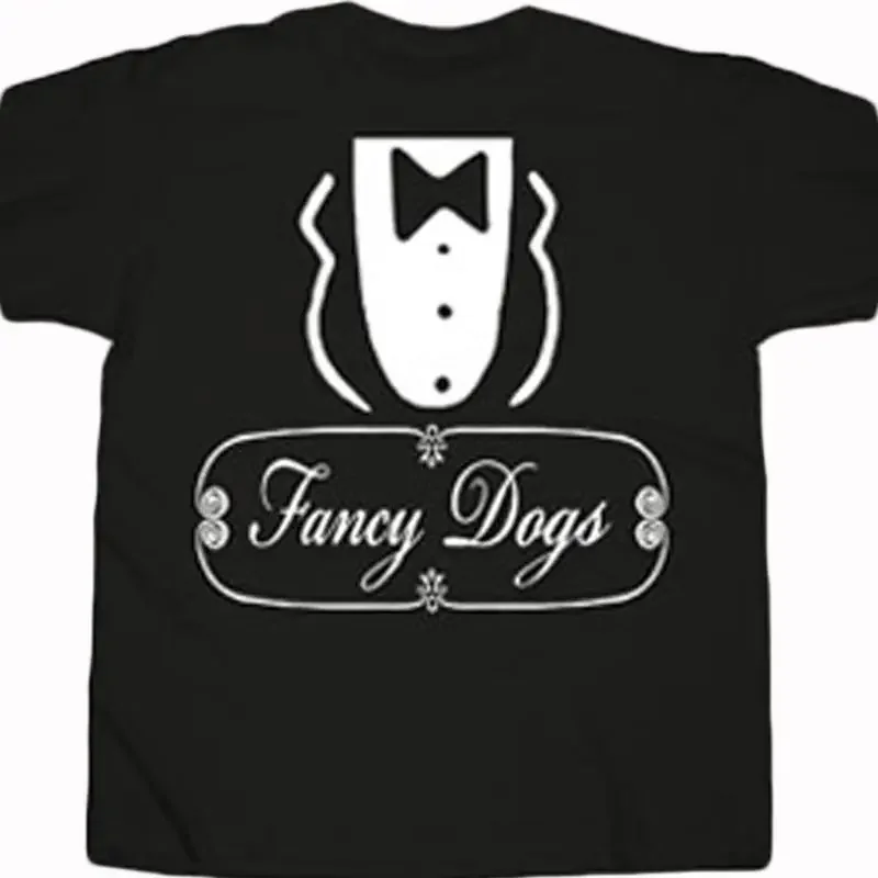 Sausage Party - Fancy Dogs Costume Tuxedo Adult T-Shirt - Comedy Movie Seth Rog