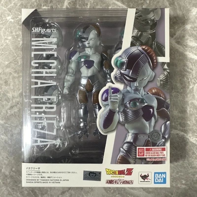 

Bandai Genuine SHF Mecha Frieza Villain Cyborg Chapter Dragon Ball Super Soul Limited Movable Model Hand Doll