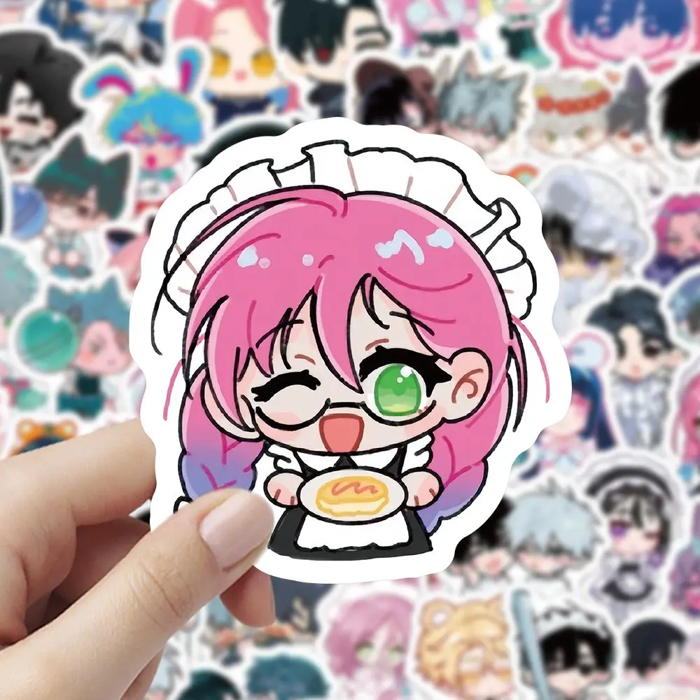 100PCS Anime Alien Stage Ivan Till Stickers Waterproof DIY Phone Laptop Luggage Guitar Notebook Cup Cartoon Stickers Kids Gift