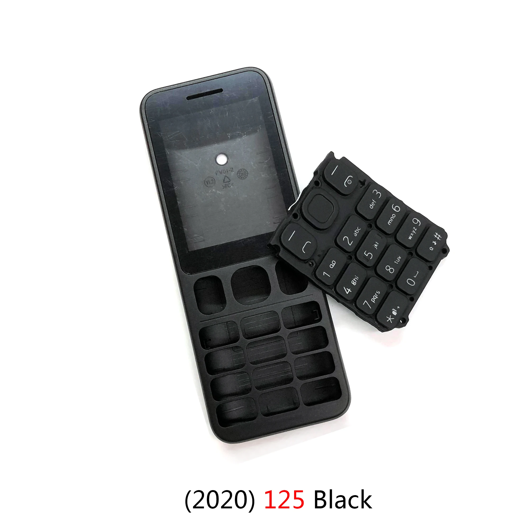 2020 For Nokia 125 4G Mobile Phone Housing 150 4G Case battery Back door cover Keyboard Full Complete